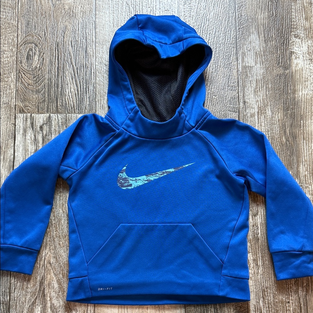 Nike Kids Royal Blue Hoodie, Size 3T
